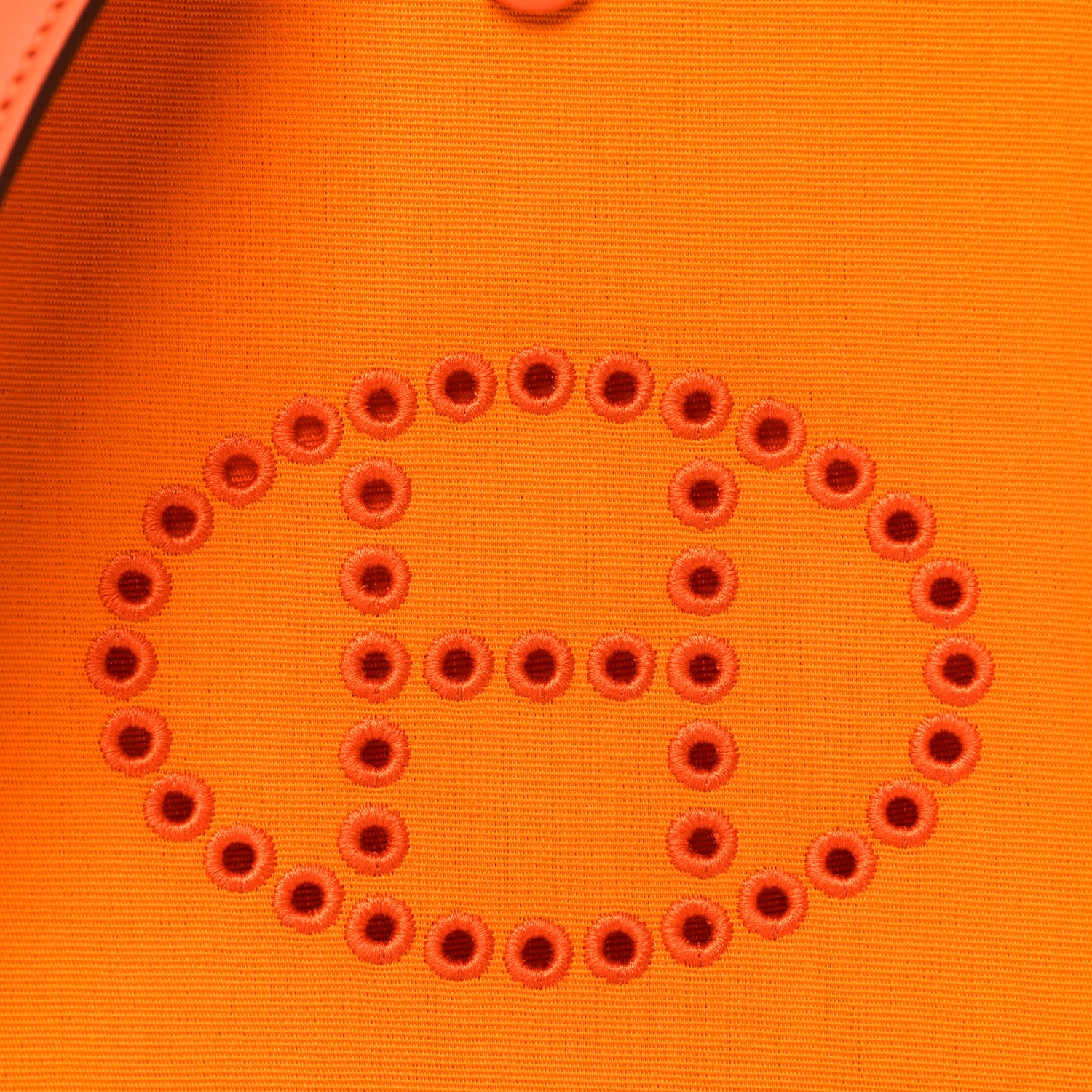 Hermes Toile Officier Swift Neo Evelyne TPM Jaune D'Or Feu Orange Minium 8 of 11