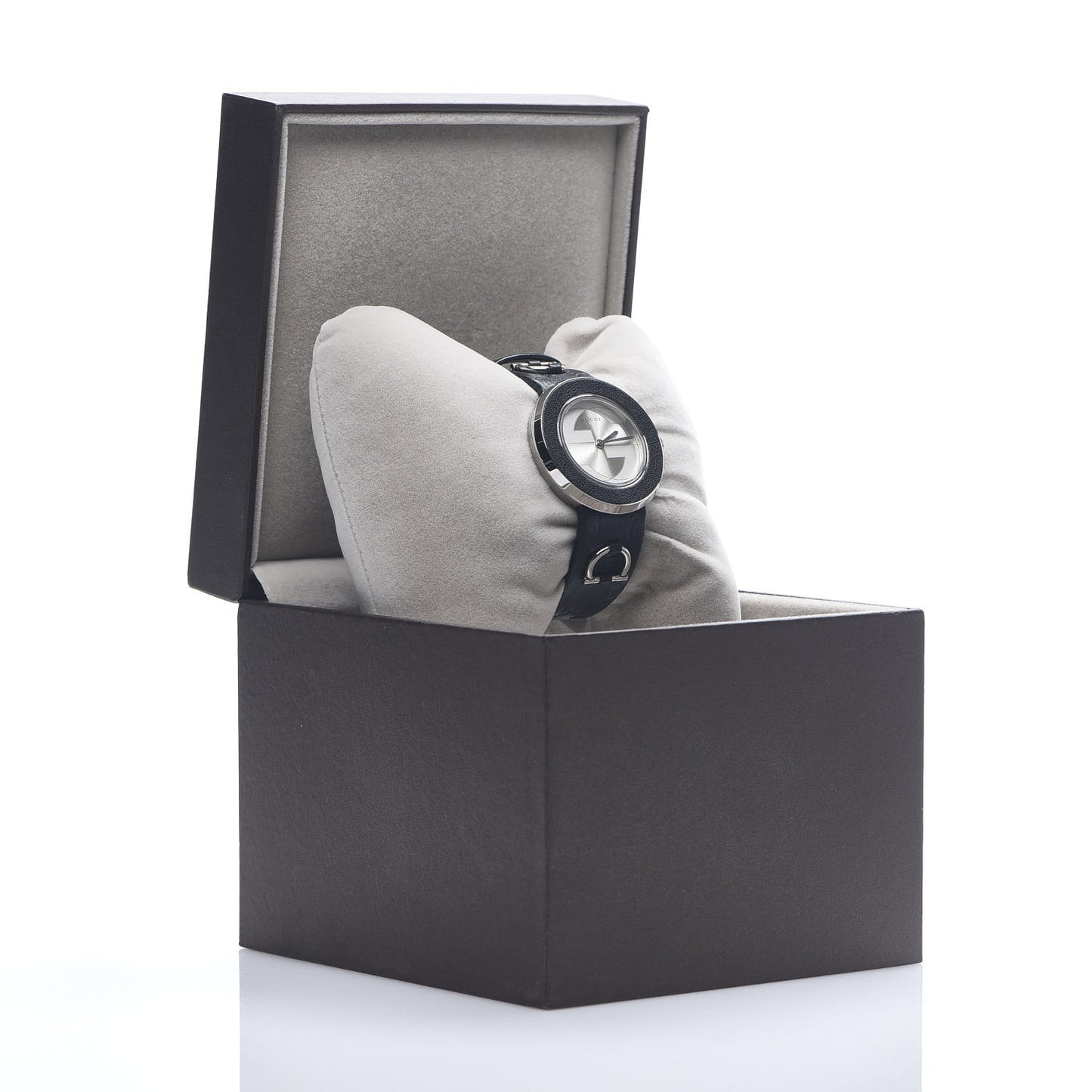 Stainless Steel Calfskin 36mm U-Play Quartz Watch