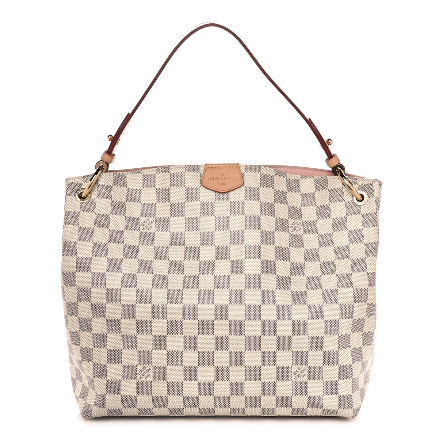 Damier Azur Graceful PM Rose Ballerine