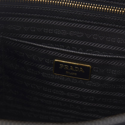 Prada Saffiano Large Galleria Double Zip Tote Black 9 of 10