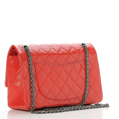 Chanel Glazed Calfskin Quilted 2.55 Reissue 226 Flap Red 4 of 11