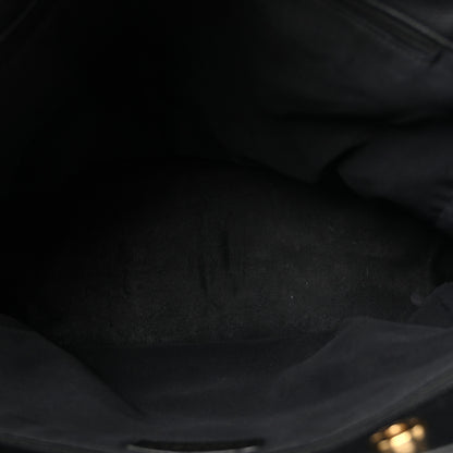 Chanel Calfskin Cerf Executive Shopper Tote Black 5 of 10