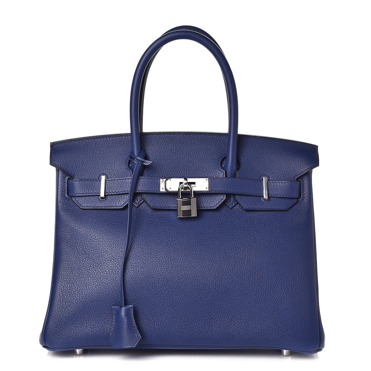 Taurillon Novillo Birkin 30 Bleu Saphir