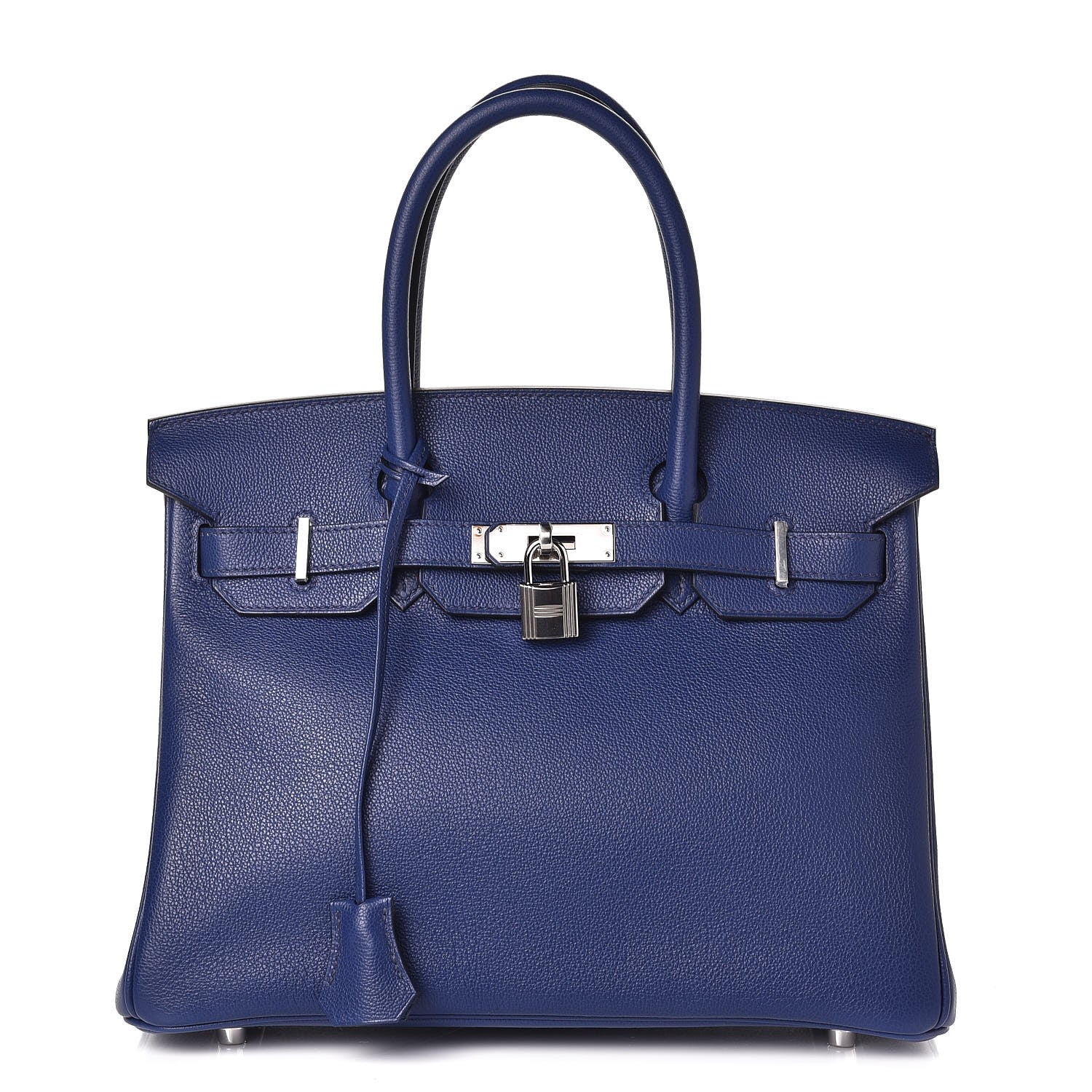 Hermes Taurillon Novillo Birkin 30 Bleu Saphir 1 of 10