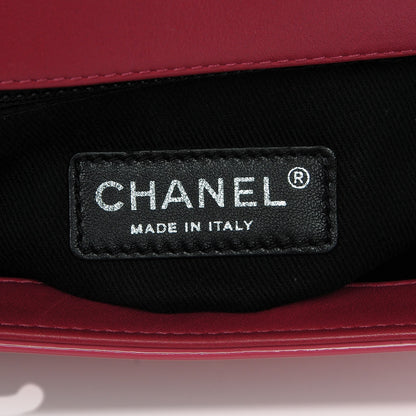 Chanel Patent Quilted Large Coco Shine Flap Pink 6 of 7