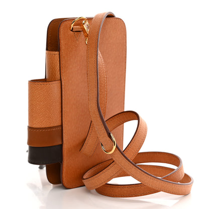 Hermes Peau Porc Barenia Hermesway Phone Case Toffee Fauve 2 of 12