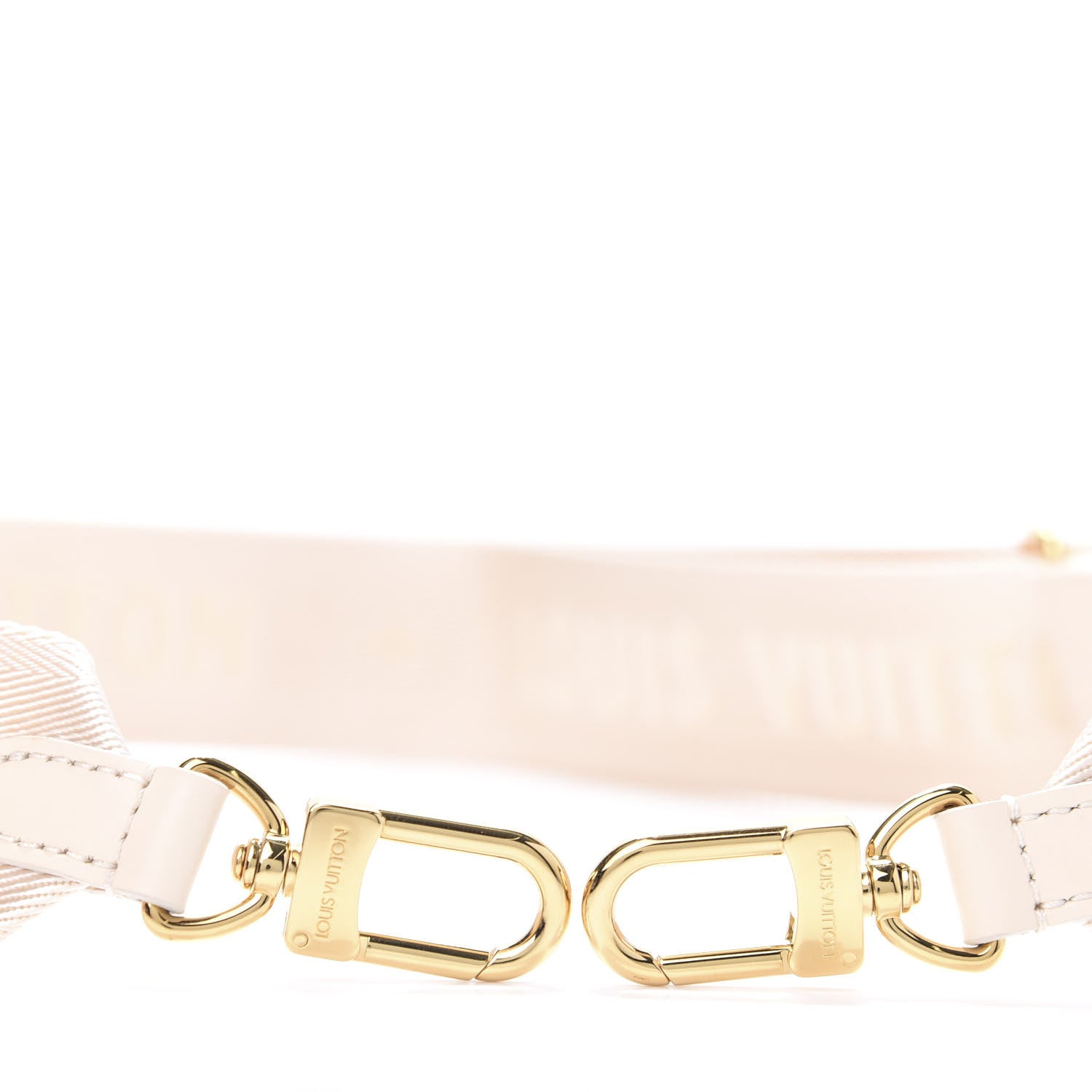 Louis Vuitton Jacquard Monogram Shoulder Strap New Creme 3 of 5