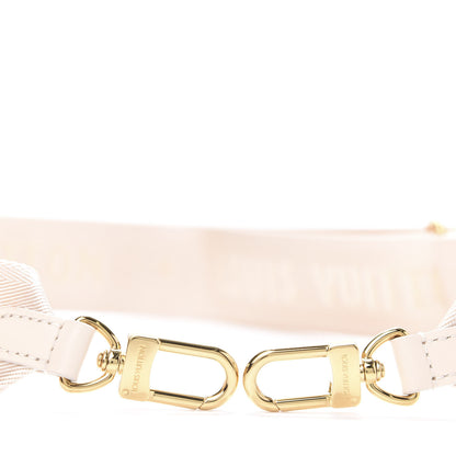 Louis Vuitton Jacquard Monogram Shoulder Strap New Creme 3 of 5