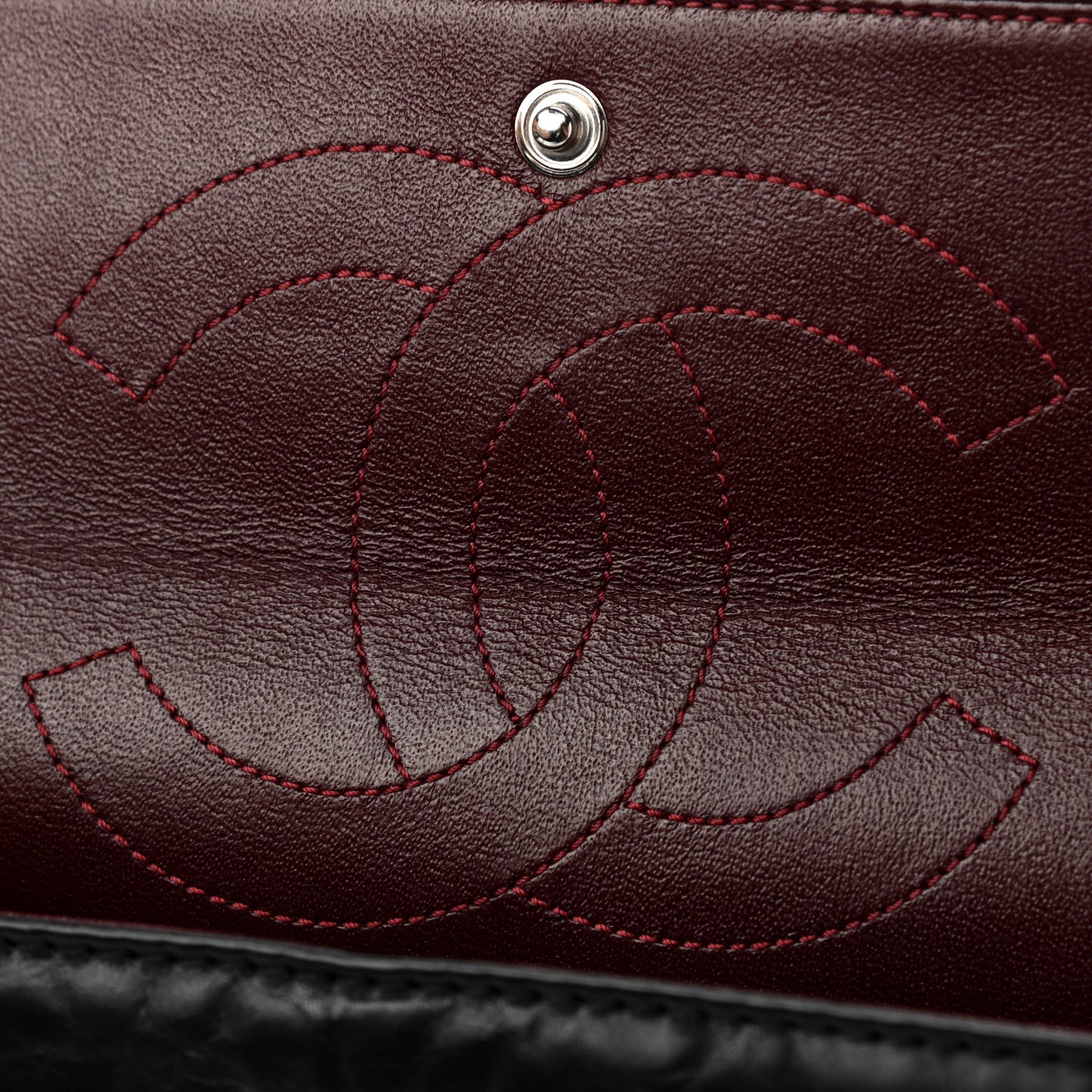 Aged Calfskin Quilted 2.55 Reissue 226 Flap Black