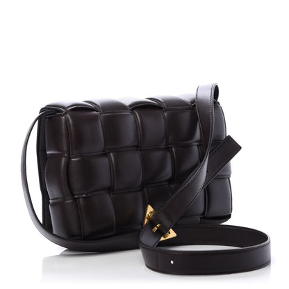 Bottega Veneta Nappa Maxi Intreccio Padded Cassette Crossbody Bag Fondente 3 of 11