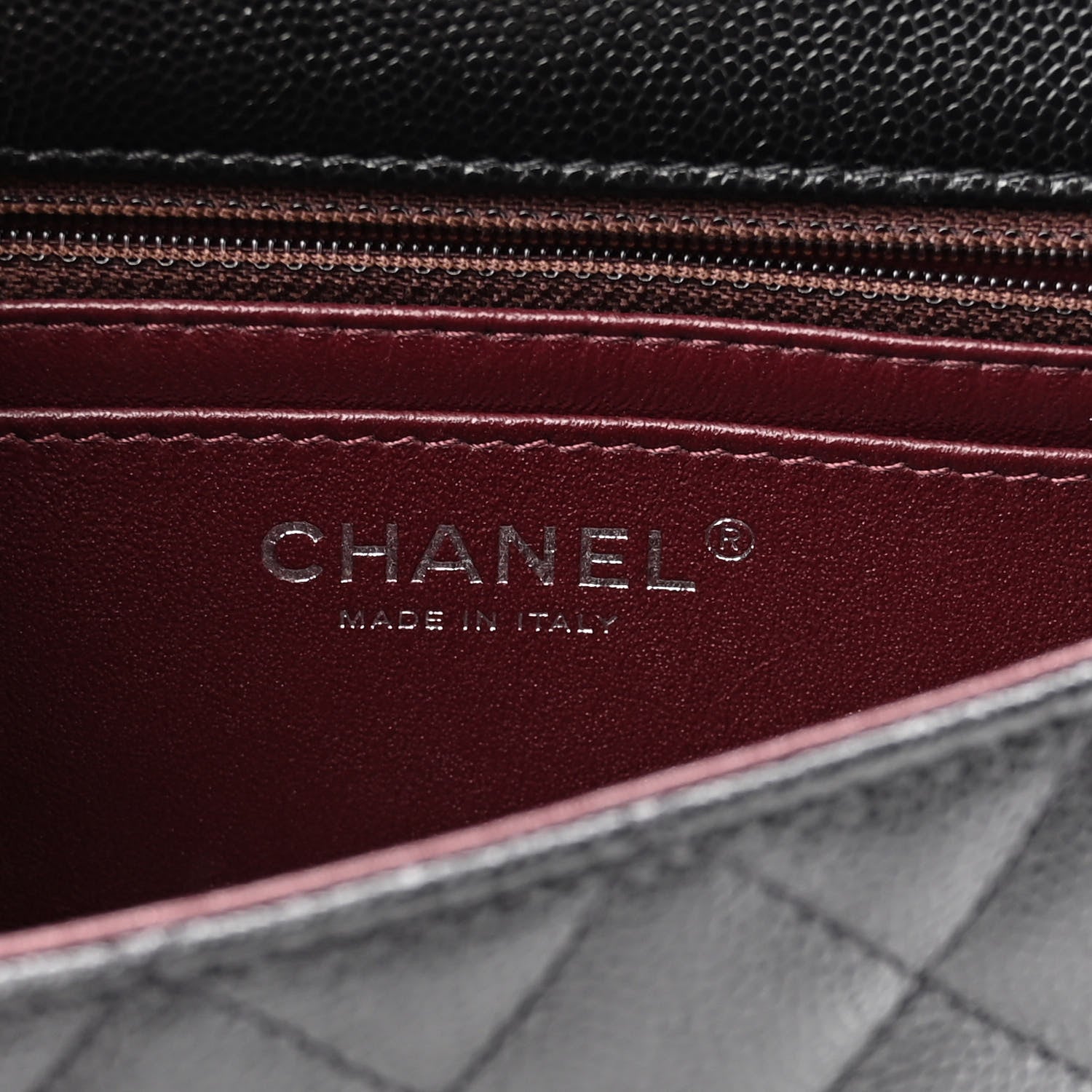 Chanel Caviar Quilted Mini Rectangular Flap Black 6 of 10