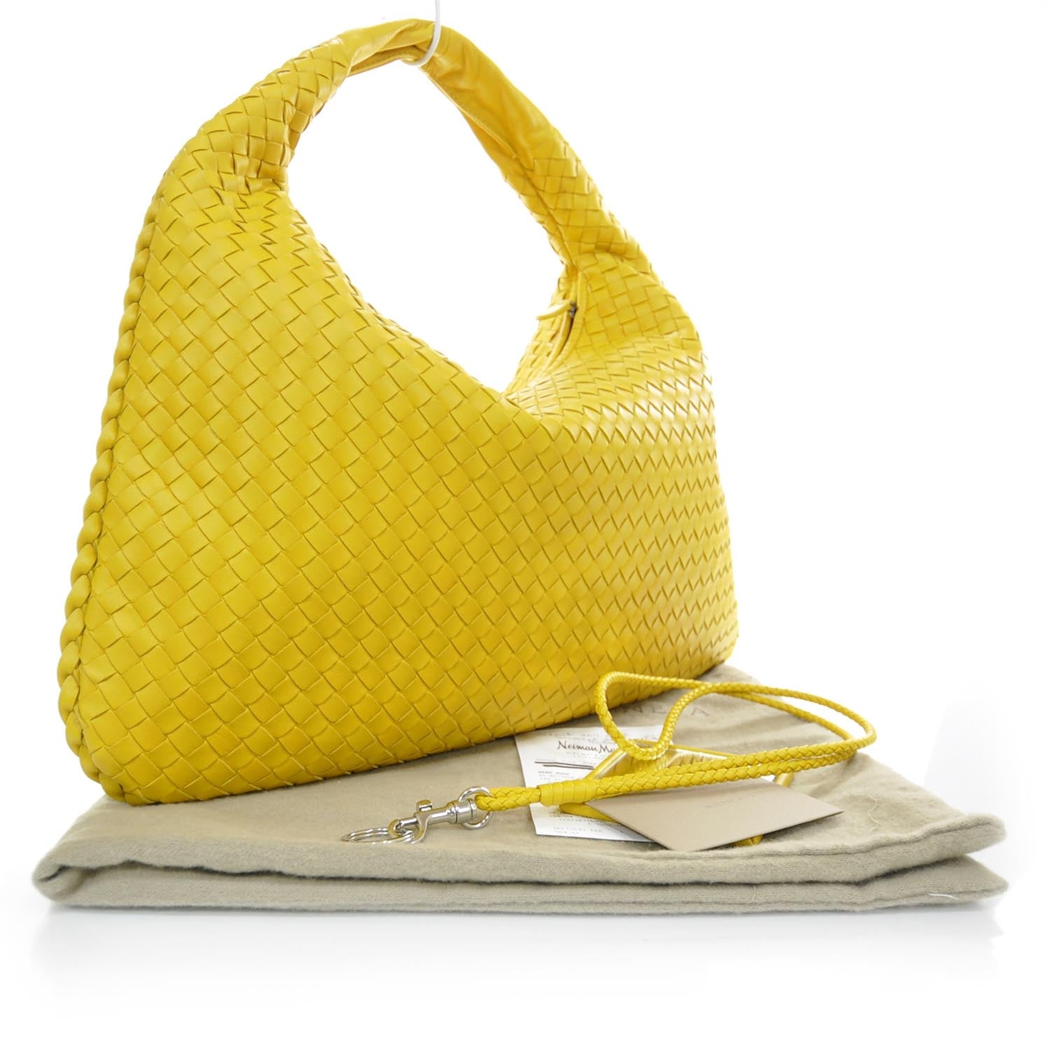 Bottega Veneta Nappa Intrecciato Large Veneta Hobo Sunset 2 of 10