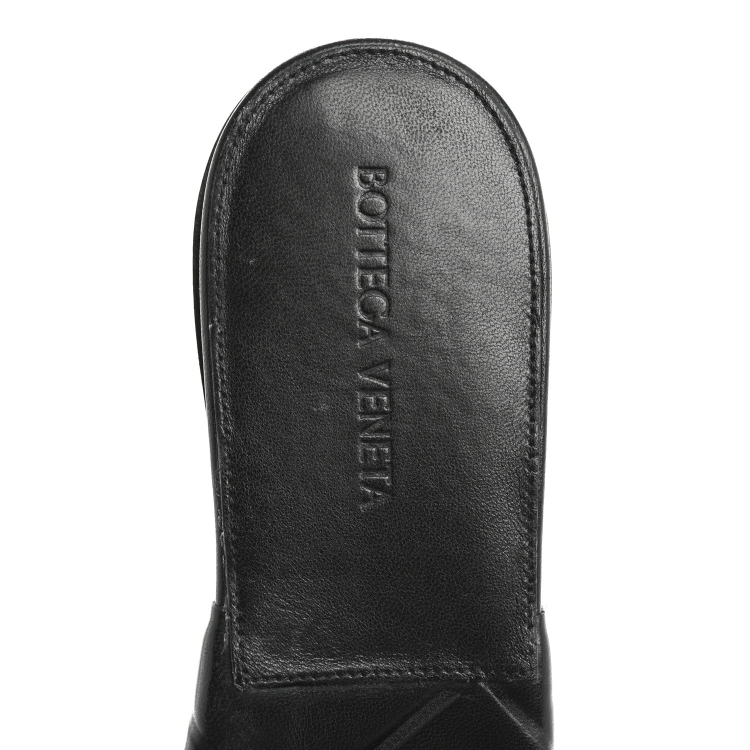 Bottega Veneta Nappa Quilted Rubber Lido Flat Sandals 40 Black 7 of 11