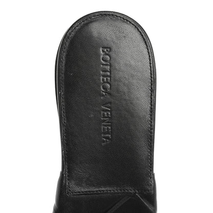 Bottega Veneta Nappa Quilted Rubber Lido Flat Sandals 40 Black 7 of 11