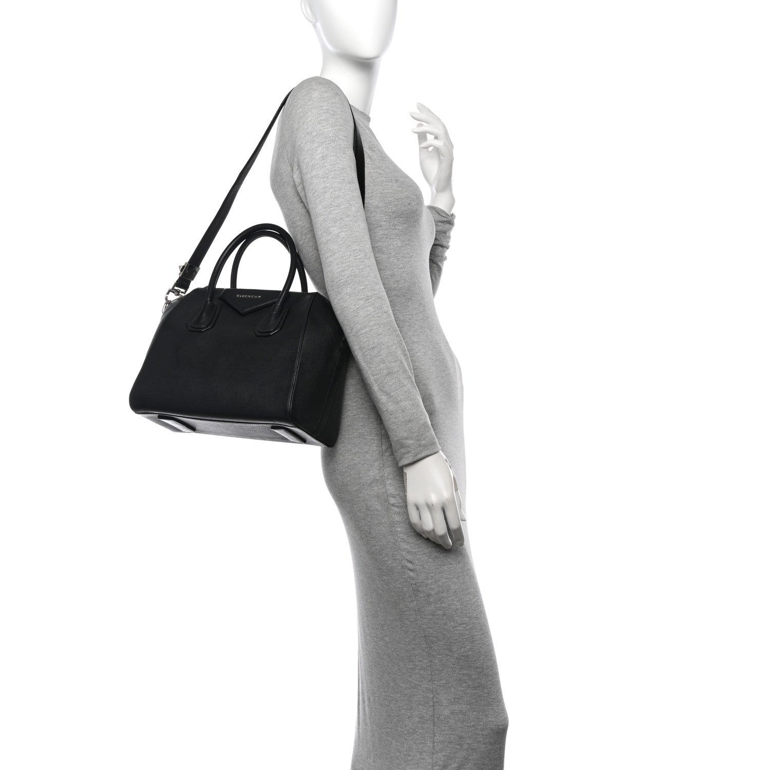 Givenchy Sugar Goatskin Small Antigona Black 2 of 18