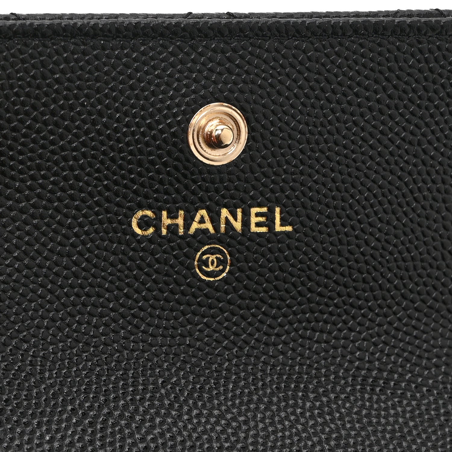 Chanel Caviar Quilted Mini Pearl On Top Coin Purse With Chain Black 6 of 11