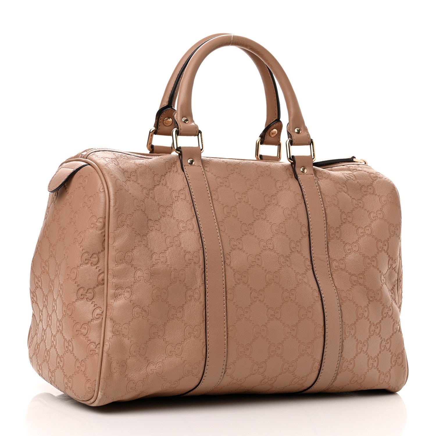 Gucci Guccissima Medium Joy Boston Winter Rose 3 of 13