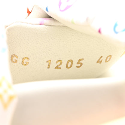 Louis Vuitton LV X TM Monogram Multicolor Pool Pillow Flat Comfort Mule 40 White 9 of 9