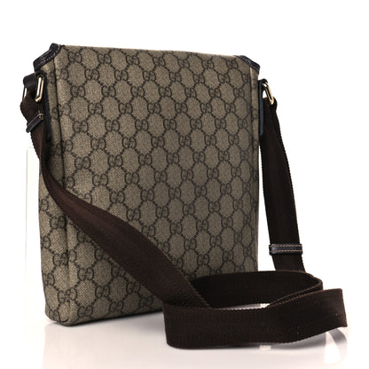 Gucci GG Plus Monogram Small Flap Messenger Bag Beige Dark Brown 2 of 10