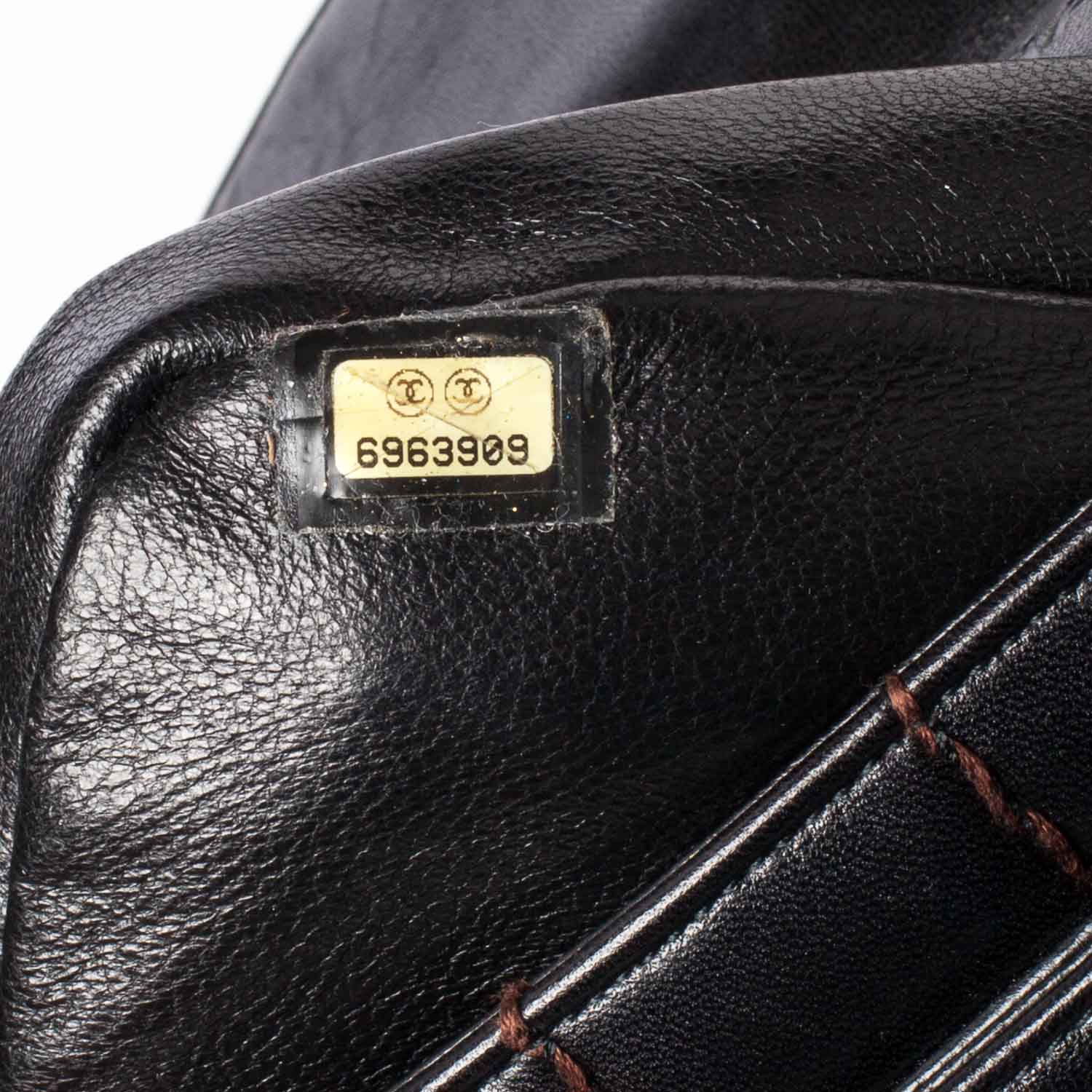 Chanel Lambskin Square Stitched Flap Brown 8 of 11