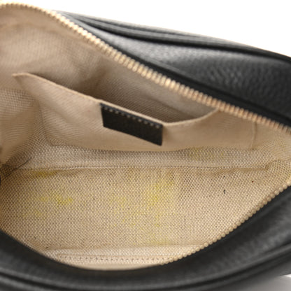 Gucci Pebbled Calfskin Small Soho Disco Bag Black 5 of 10