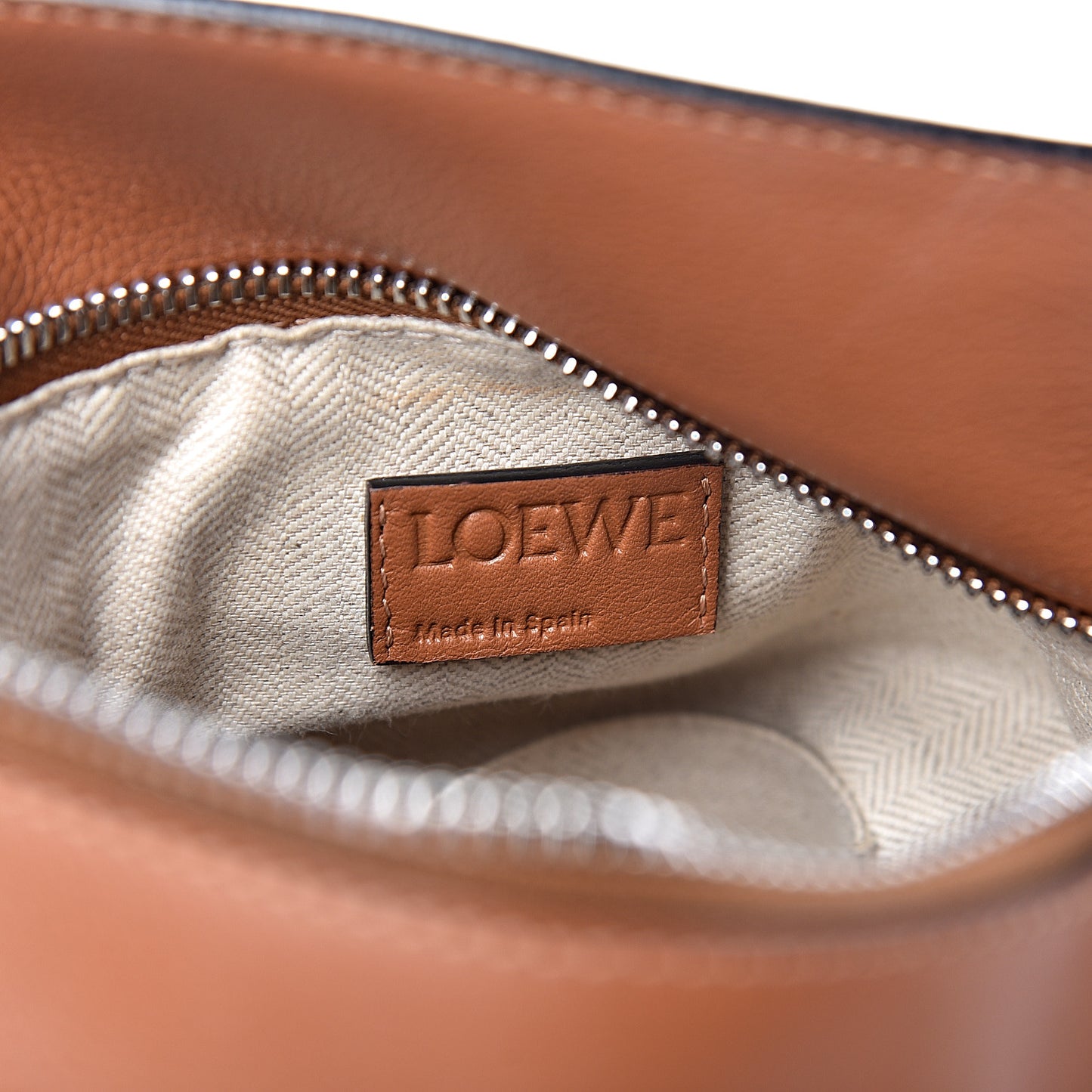 Calfskin Small Puzzle Bag Tan