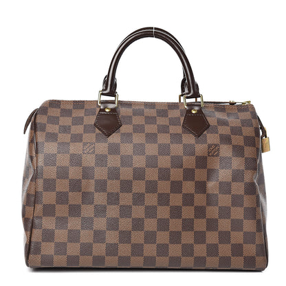 Louis Vuitton Damier Ebene Speedy 30 1 of 11