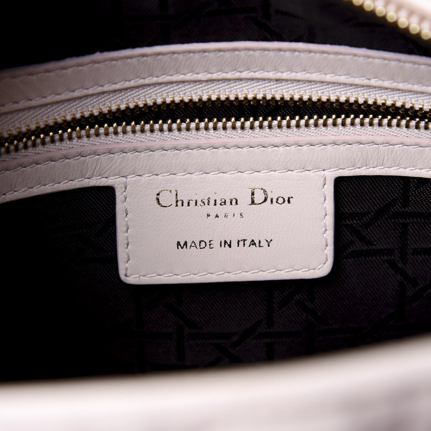 Lambskin Cannage Medium Lady Dior Light Pink