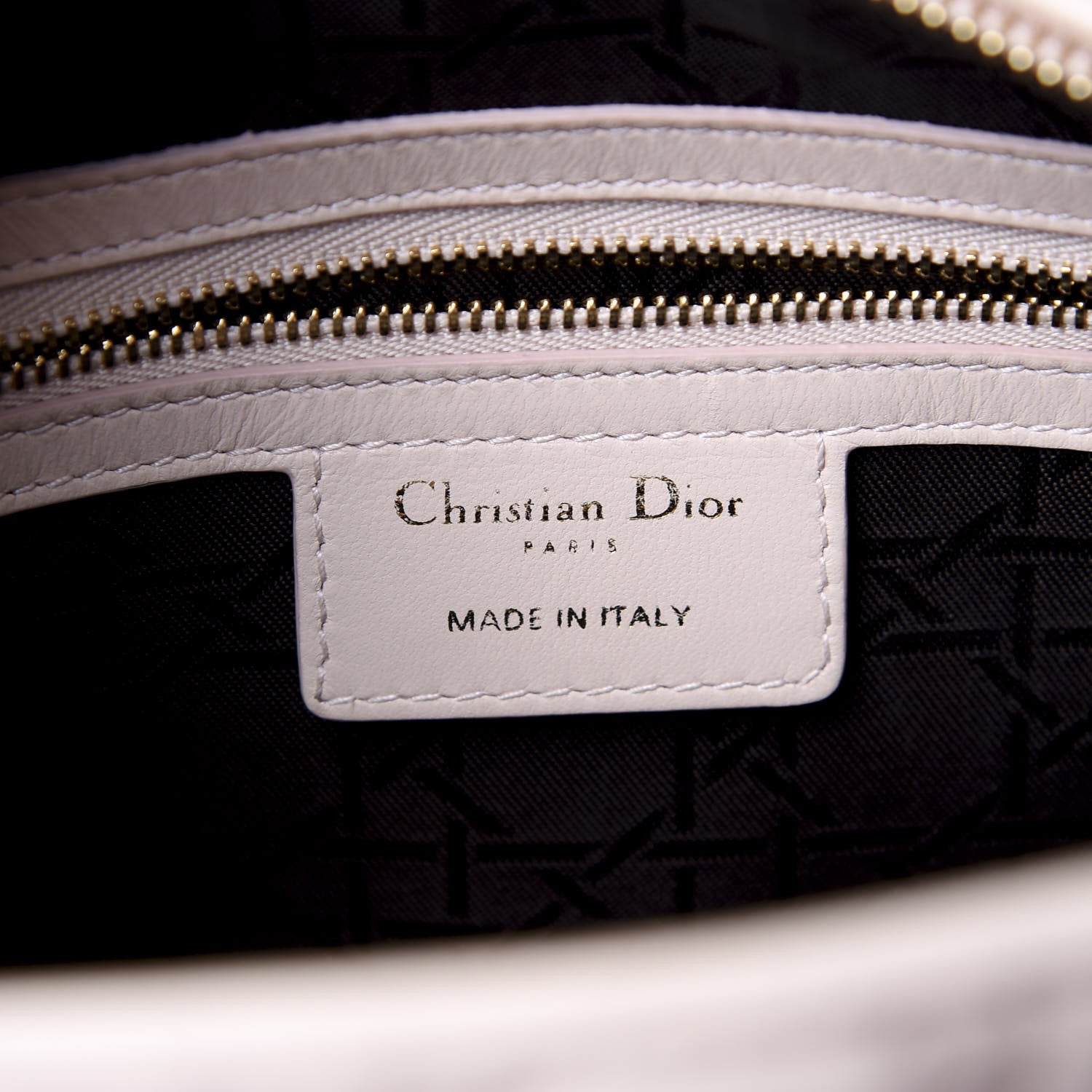 Christian Dior Lambskin Cannage Medium Lady Dior Light Pink 7 of 8