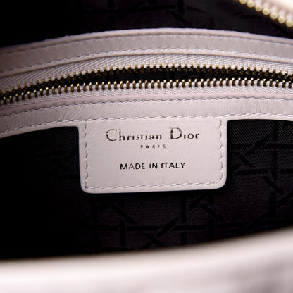 Christian Dior Lambskin Cannage Medium Lady Dior Light Pink 7 of 8