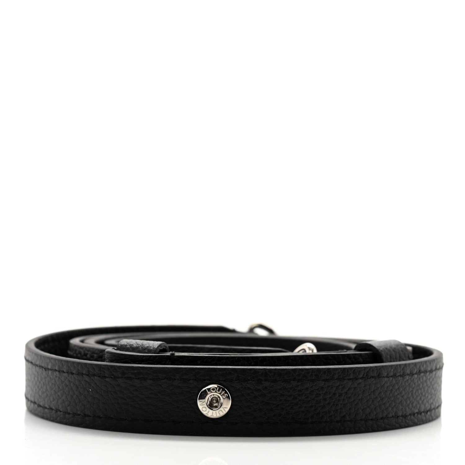 Louis Vuitton Calfskin Buci Shoulder Strap Black 2 of 3