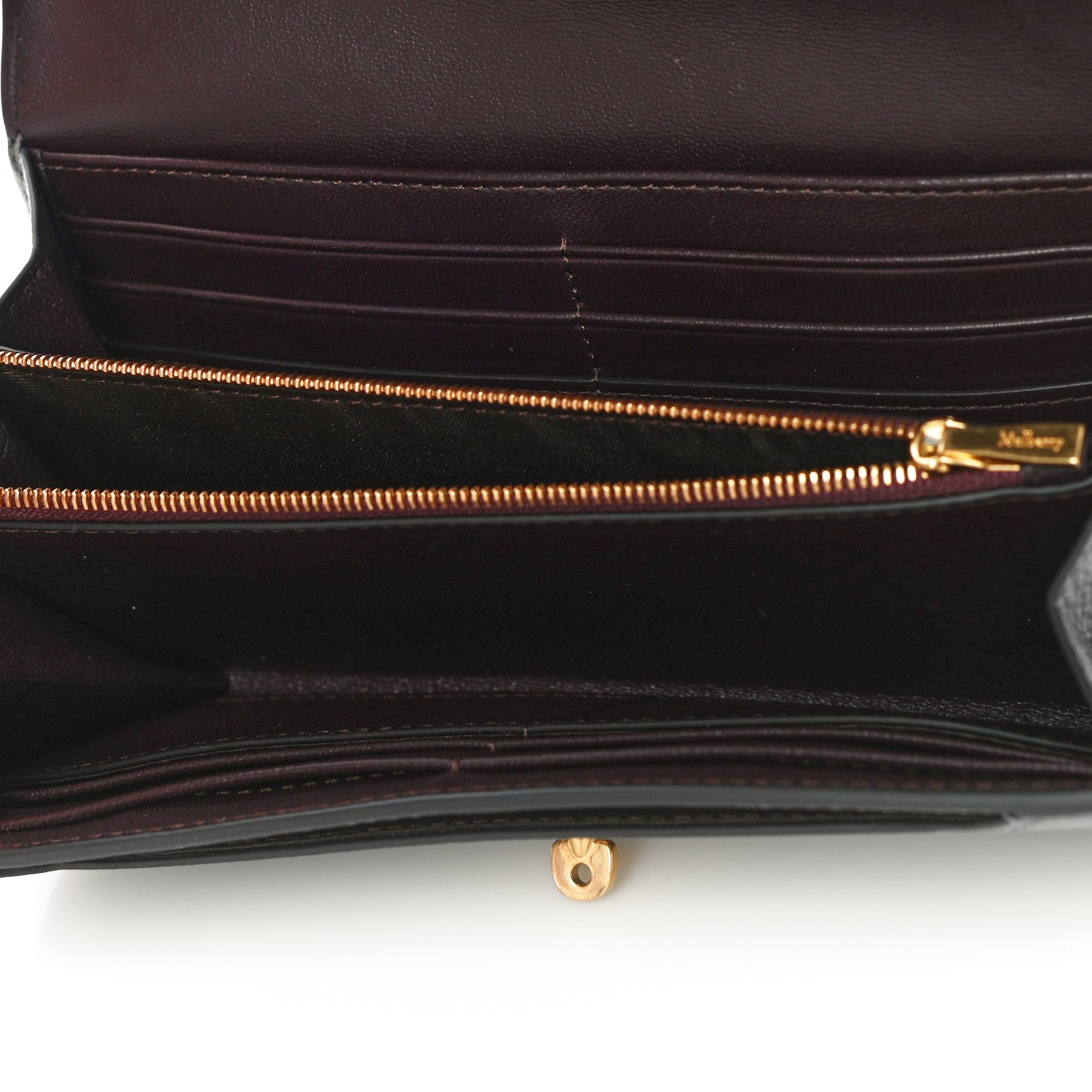 Mulberry Small Classic Grain Darley Wallet Charcoal 5 of 12