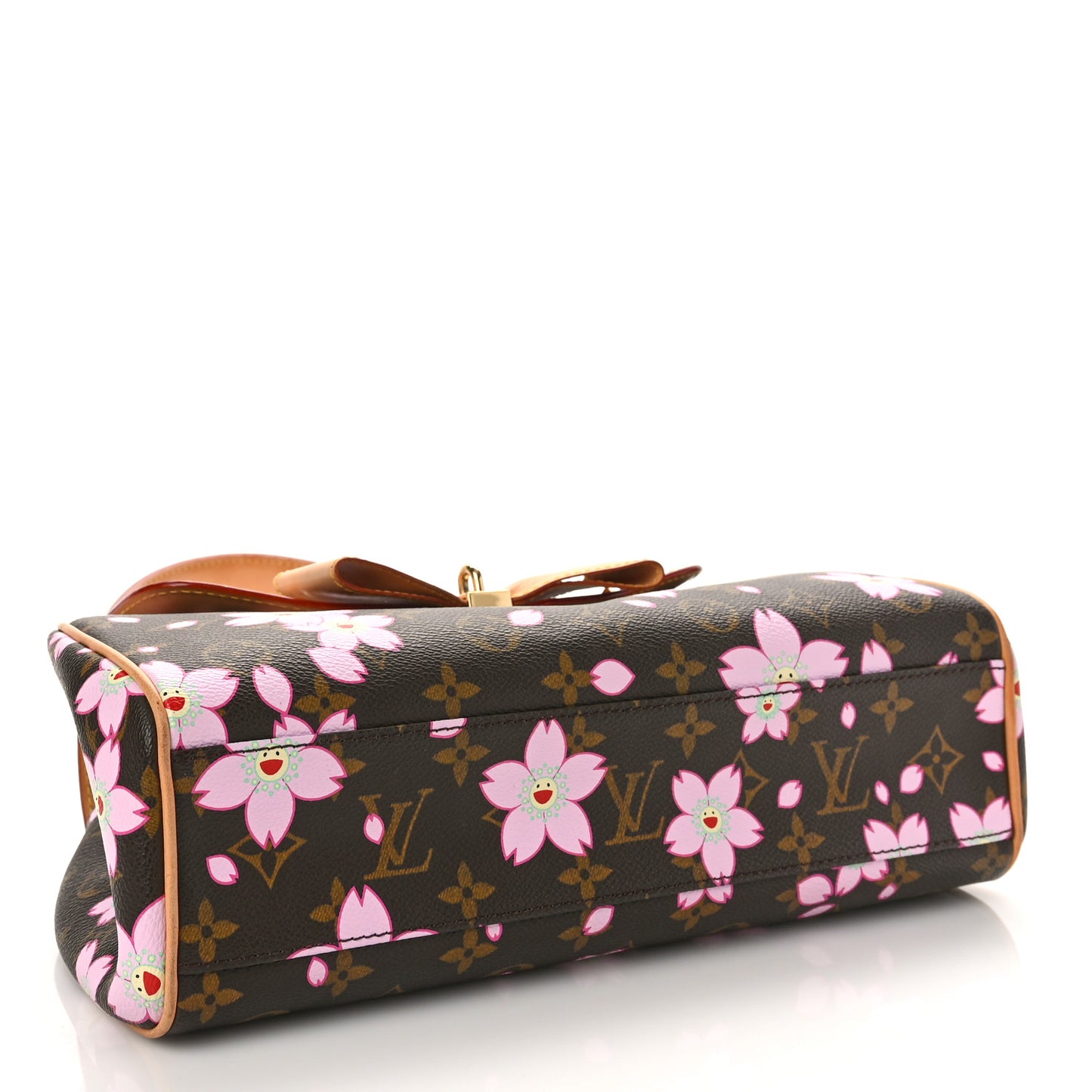 Monogram Cherry Blossom Sac Retro Bag Brown