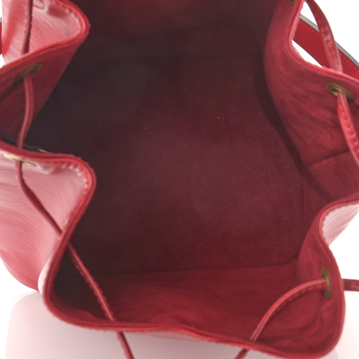 Louis Vuitton Epi Petit Noe Castillan Red 5 of 15