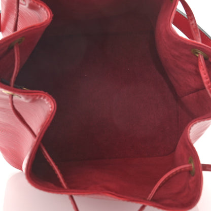 Louis Vuitton Epi Petit Noe Castillan Red 5 of 15