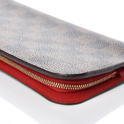 Louis Vuitton Damier Ebene Insolite Wallet Red 9 of 10