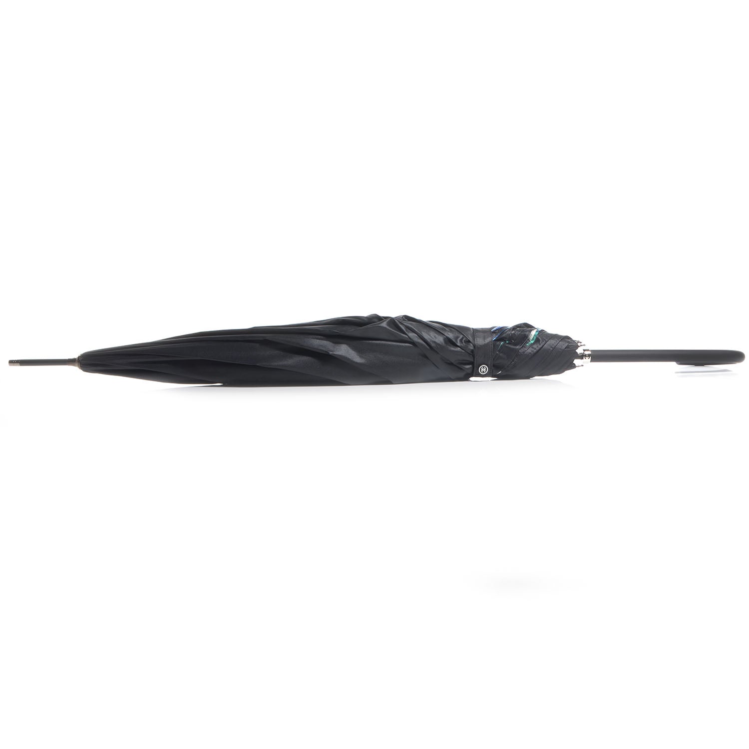 Chanel Coco Mademoiselle CC Graffiti Umbrella Blue Black 4 of 10