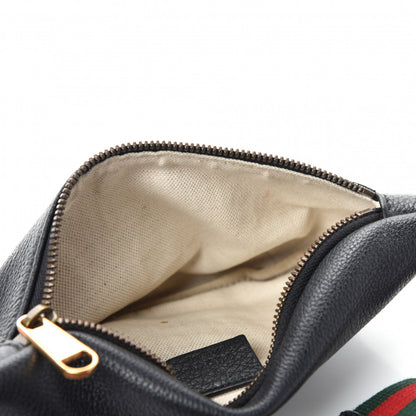 Gucci Grained Calfskin Small Logo Belt Bag Black 5 of 11