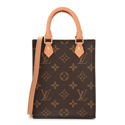 Louis Vuitton Monogram Petit Sac Plat 1 of 12