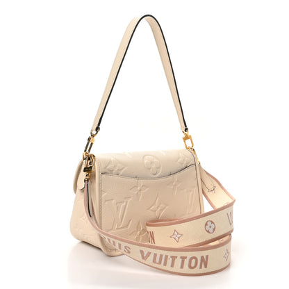 Louis Vuitton Empreinte Monogram Giant Diane Cream 3 of 9