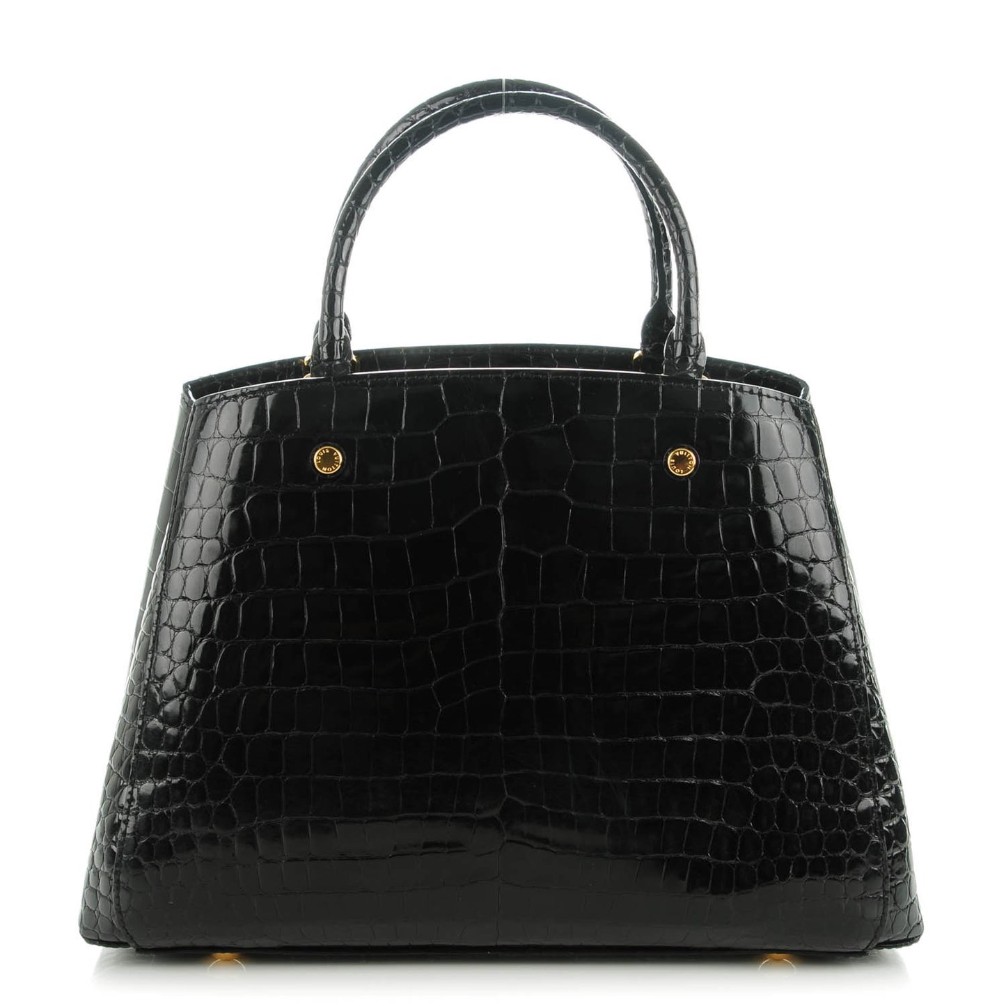 Crocodile Brilliant Montaigne MM Black