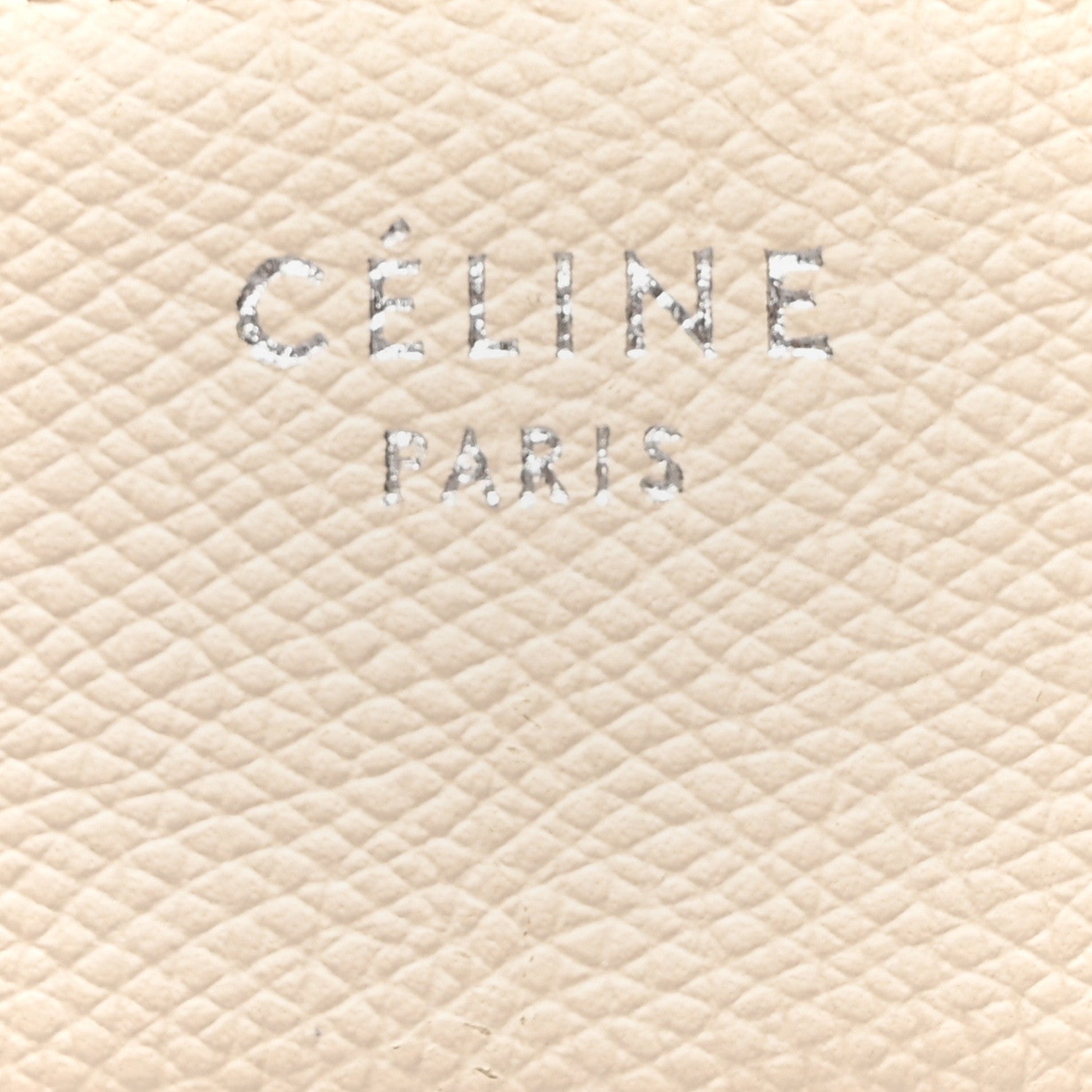 Celine Grained Calfskin Medium Phantom Luggage Cream 4 of 7