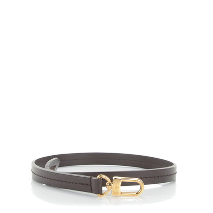 Louis Vuitton Calfskin Pochette Accessories Strap Brown 1 of 5