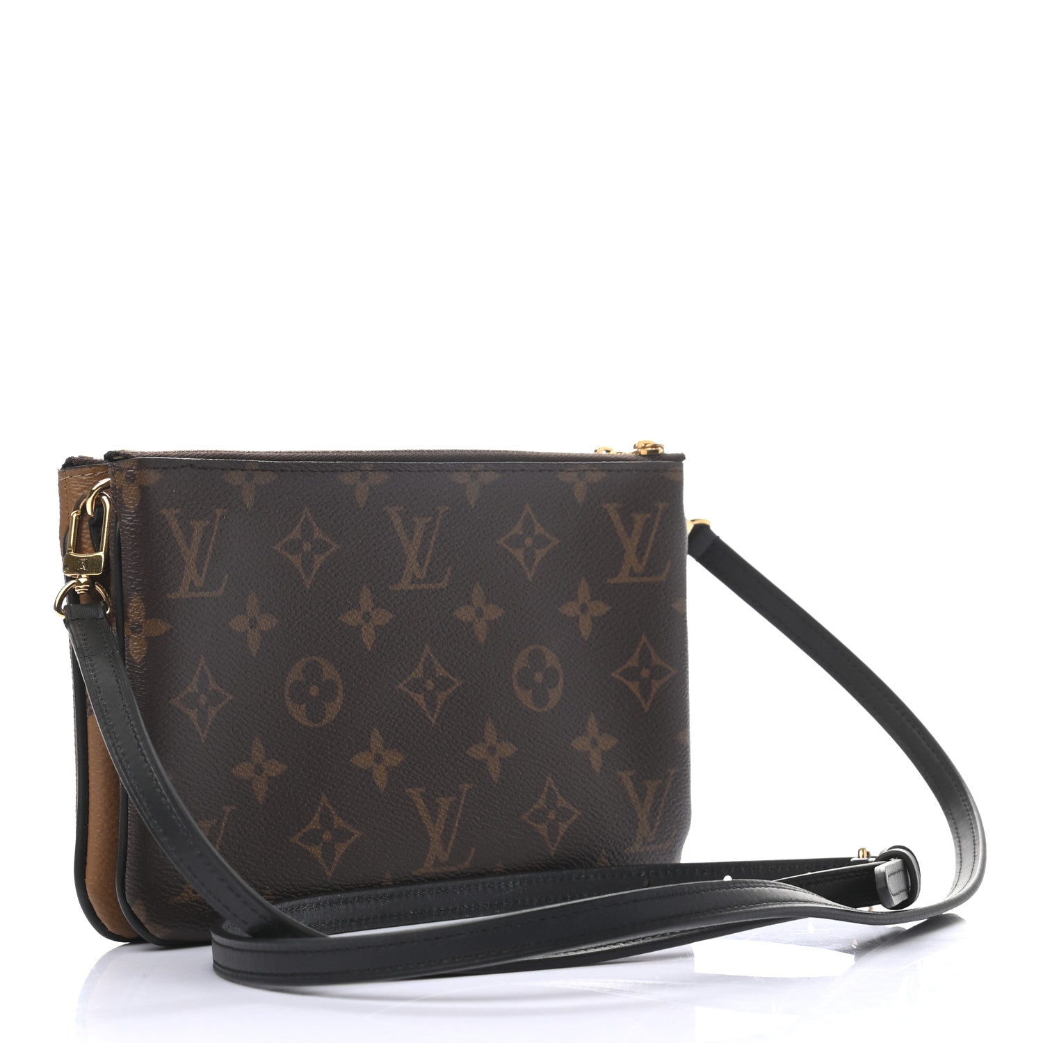 Louis Vuitton Reverse Monogram Giant Double Zip Pochette 3 of 10