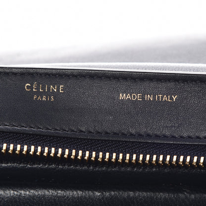 Celine Bullhide Calfskin Small Tri-Color Trapeze Fluo Orange 9 of 12