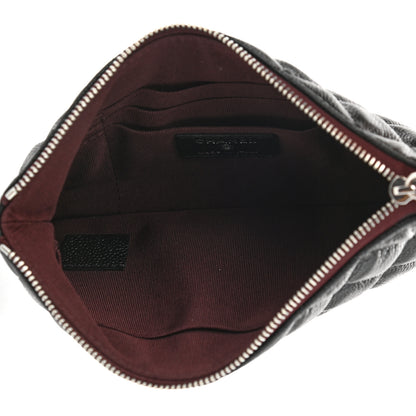 Chanel Caviar Quilted Cosmetic Case Black 4 of 6
