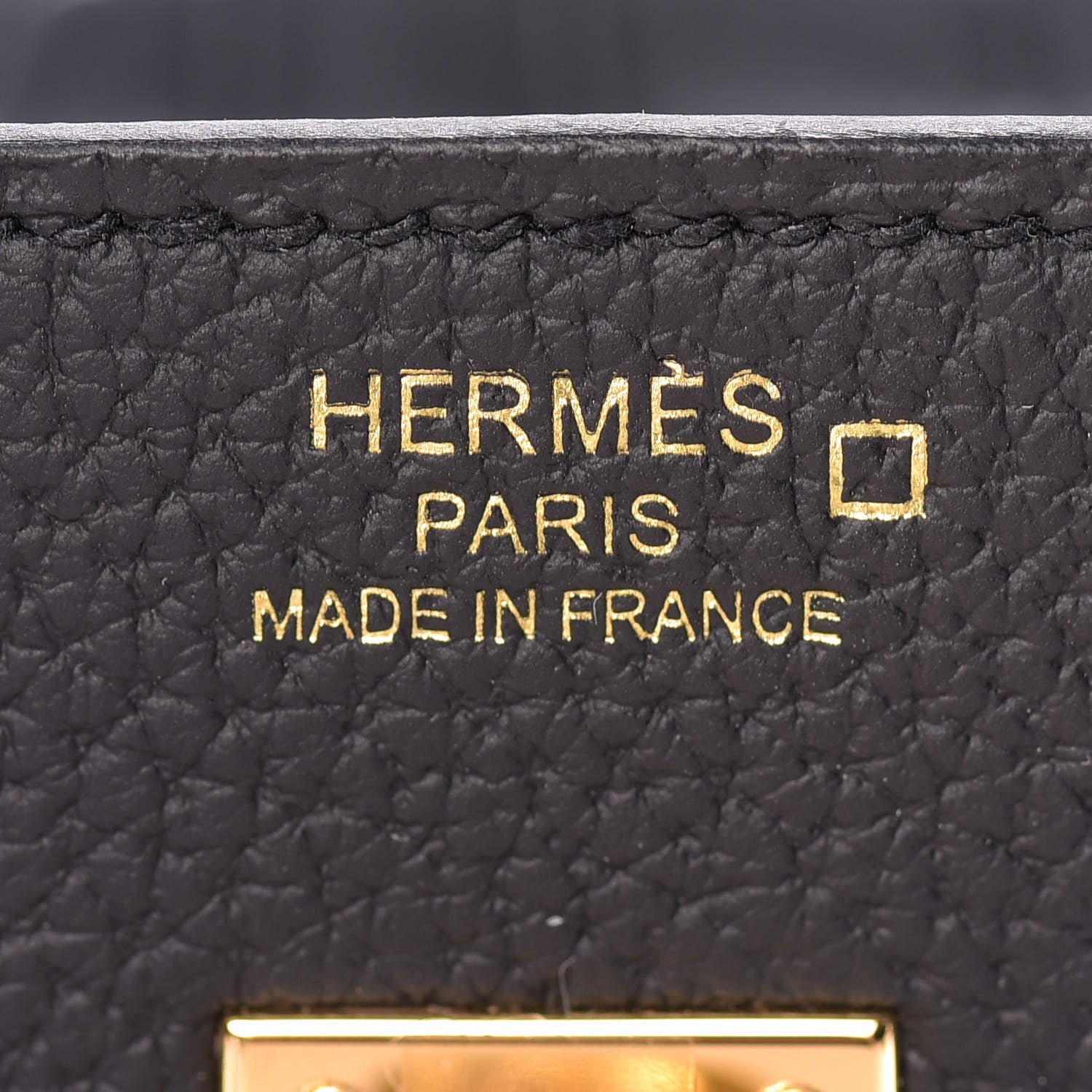 Hermes Togo Matte Alligator Birkin Touch 25 Black 22 of 32