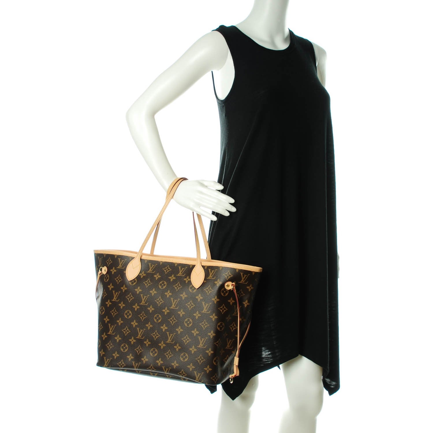 Louis Vuitton Monogram Neo Neverfull MM Rose Ballerine 2 of 8