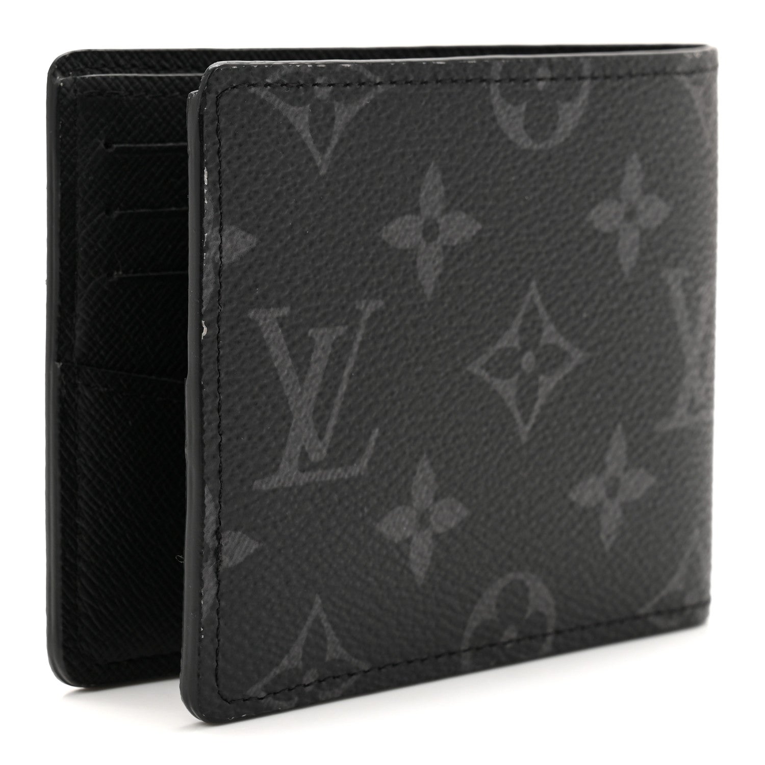 Louis Vuitton Monogram Eclipse Slender Wallet 3 of 7