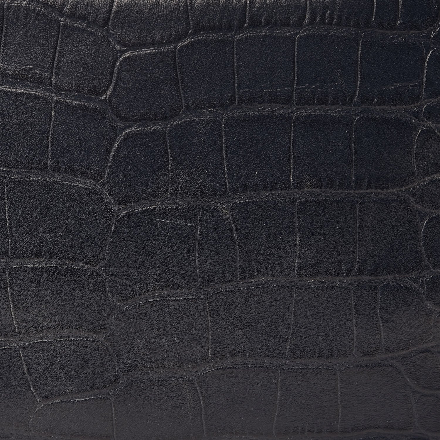 MCM Calfskin Crocodile Embossed Large Luxus Backpack Blue 22 of 24